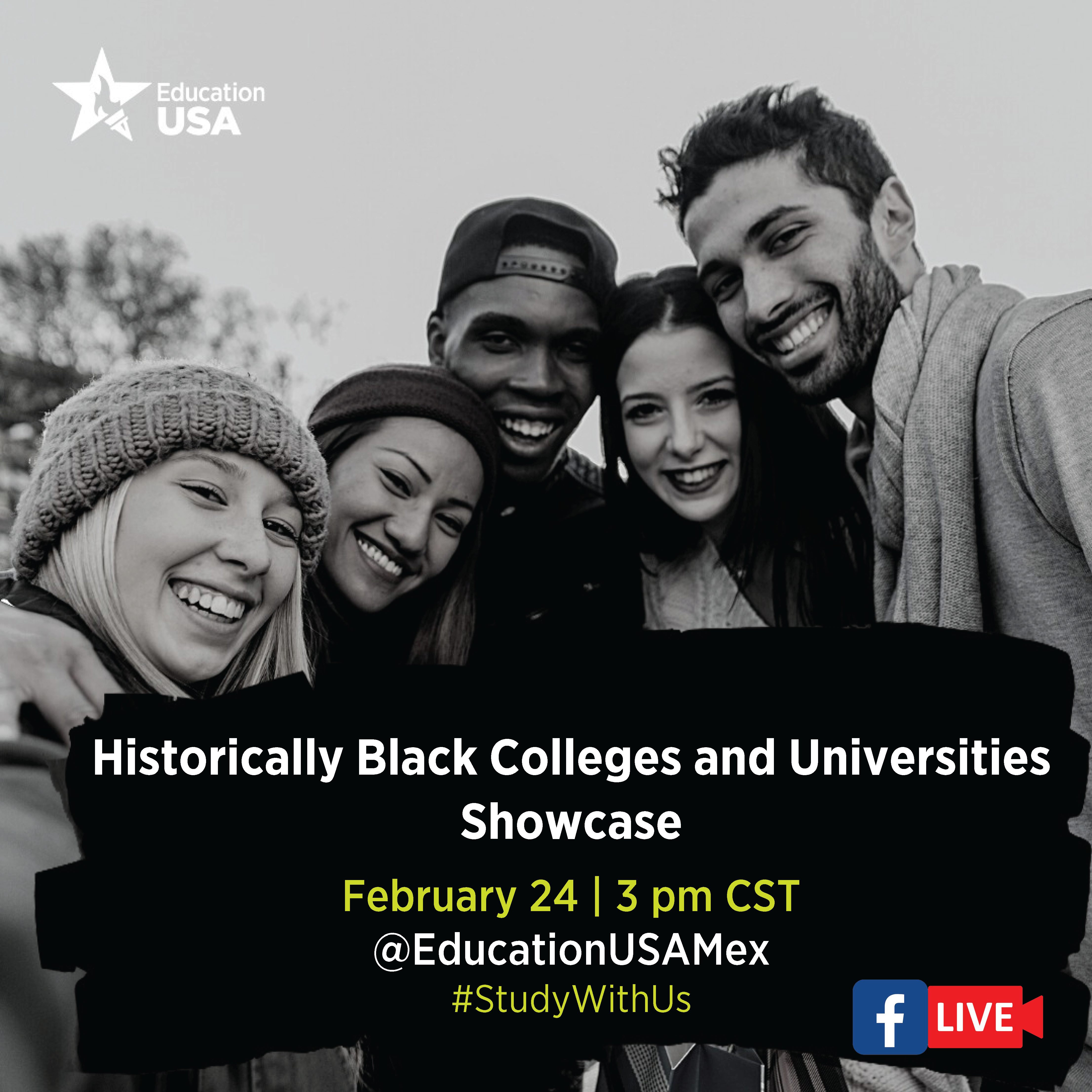 Historically Black Colleges and Universities Showcase on Facebook Live February 24 at 4 PM EST